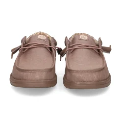 HEY DUDE Zapatillas de Hombre WALLY STRETCH 0PO DEEP TAUPE