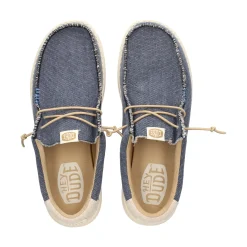 HEY DUDE Zapatillas de Hombre WALLY COASTLINE JUTE 410 NAVY