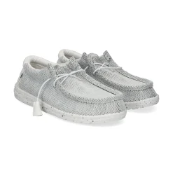 HEY DUDE Zapatillas de Hombre WALLY SOX 1KA STONE WHITE