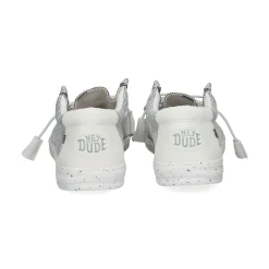 HEY DUDE Zapatillas de Hombre WALLY SOX 1KA STONE WHITE