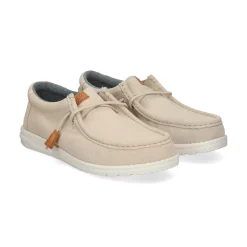 HEY DUDE Zapatillas de Hombre WALLY CRAFT 1LB OFF WHITE