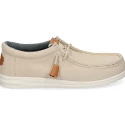 HEY DUDE Zapatillas de Hombre WALLY CRAFT 1LB OFF WHITE