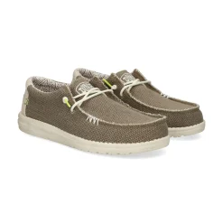 HEY DUDE Zapatillas de Hombre WALLY BRAIDED 2BS FOSSIL
