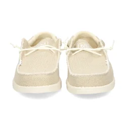 HEY DUDE Zapatillas de Hombre WALLY BRAIDED 1LB OFF WHITE