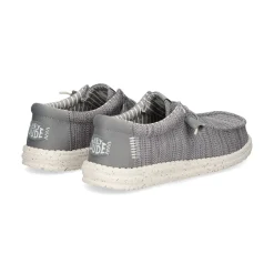 HEY DUDE Zapatillas de Hombre WALLY STRETCH 030 GRIS
