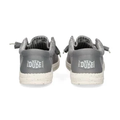 HEY DUDE Zapatillas de Hombre WALLY STRETCH 030 GRIS
