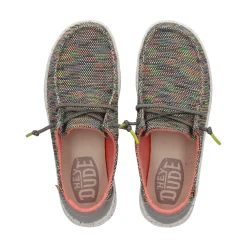 HEY DUDE Zapatillas de Mujer WENDY SOX 9C2 PEACOCK PIN