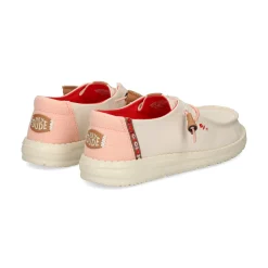 HEY DUDE Zapatillas de Mujer WENDY CHAMBRAY BOHO 106 NATURAL