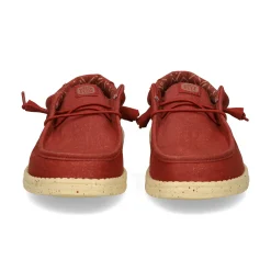 HEY DUDE Zapatos de vestir de Hombre 40700 7BH BURNT RED