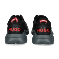 HUGO Zapatillas de Hombre Leon_Runn_nypu_N 016 Charcoal
