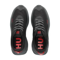 HUGO Zapatillas de Hombre Leon_Runn_nypu_N 016 Charcoal