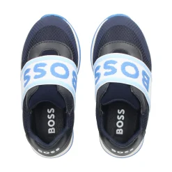 HUGO Zapatillas de niñas J52157 849 MARINO