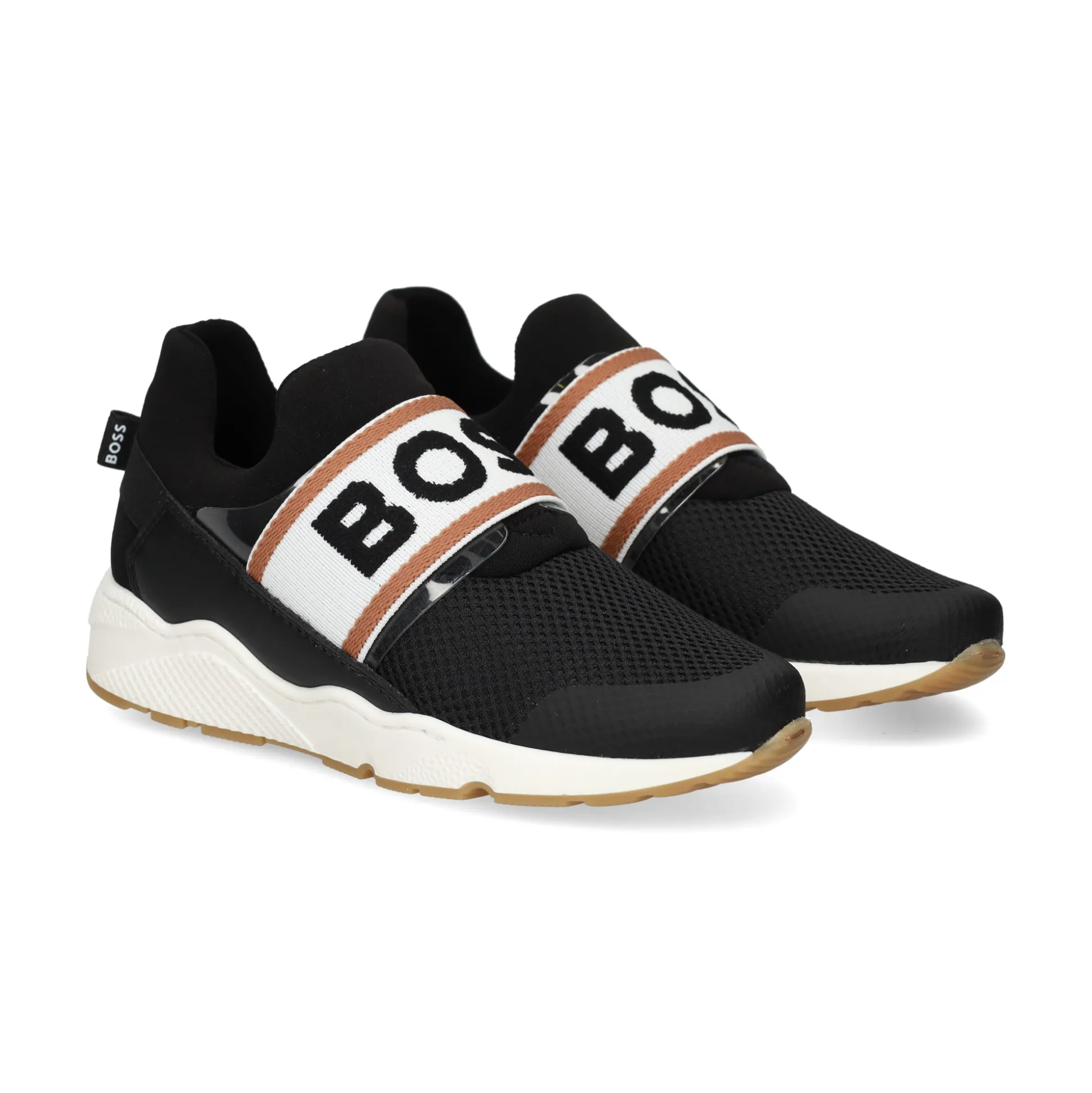 HUGO Zapatillas de Niño J51645 09B NEGRO