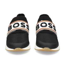 HUGO Zapatillas de Niño J51645 09B NEGRO