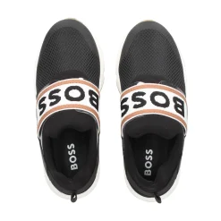 HUGO Zapatillas de Niño J51645 09B NEGRO