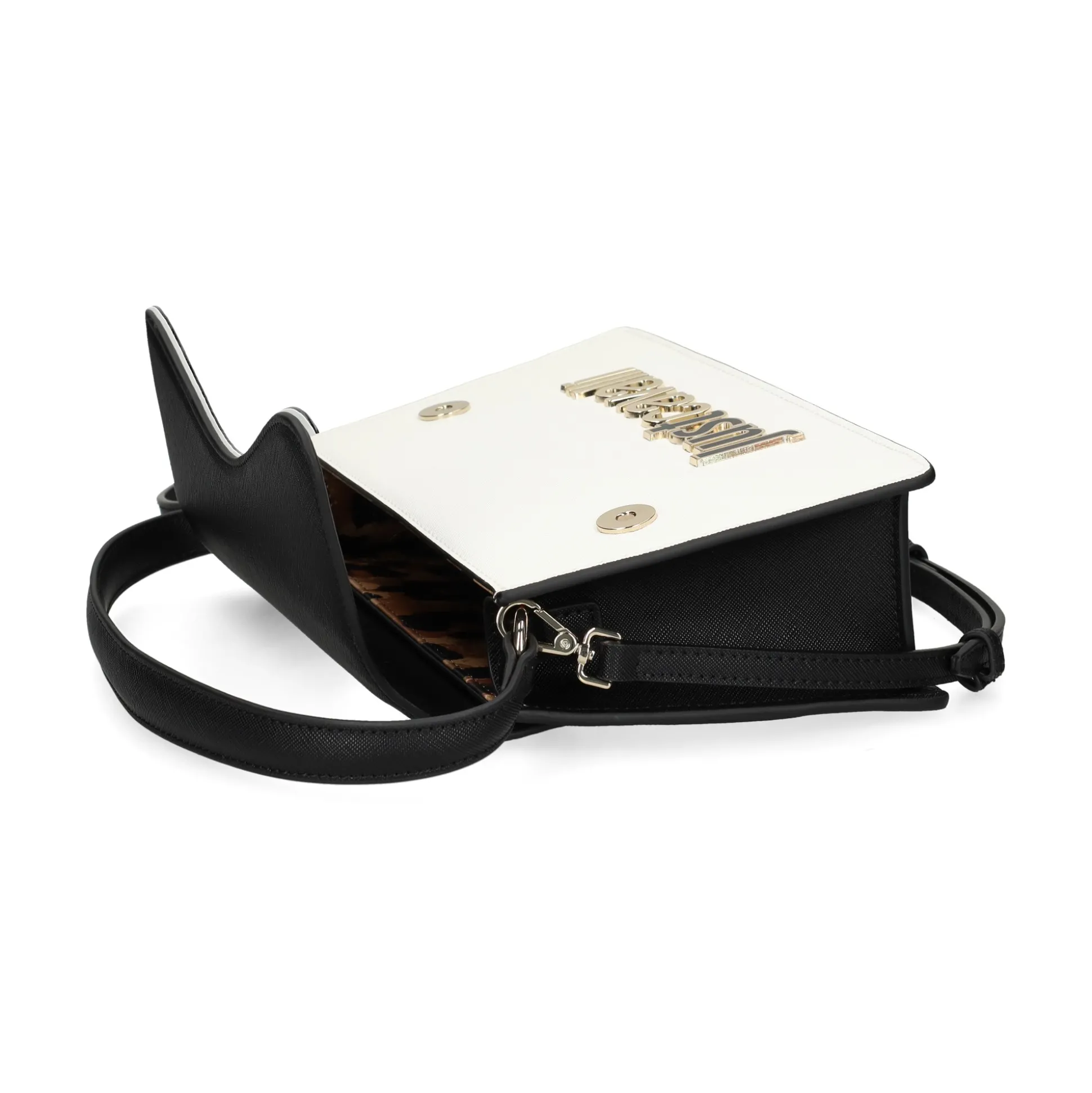 JUST CAVALLI Bolsos 78RA4BB4 L02 WHITE/BLACK