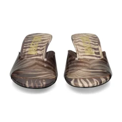 JUST CAVALLI Sandalias con tacón de Mujer 80RA3S61 R83 NATURAL PAL