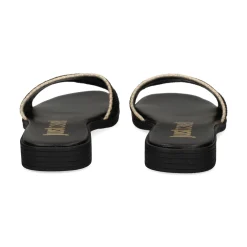 JUST CAVALLI Sandalias planas de Mujer 80RA3S80 899 BLACK