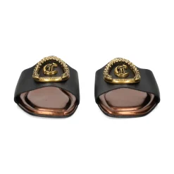 JUST CAVALLI Sandalias planas de Mujer 78RA3S92 899 BLACK