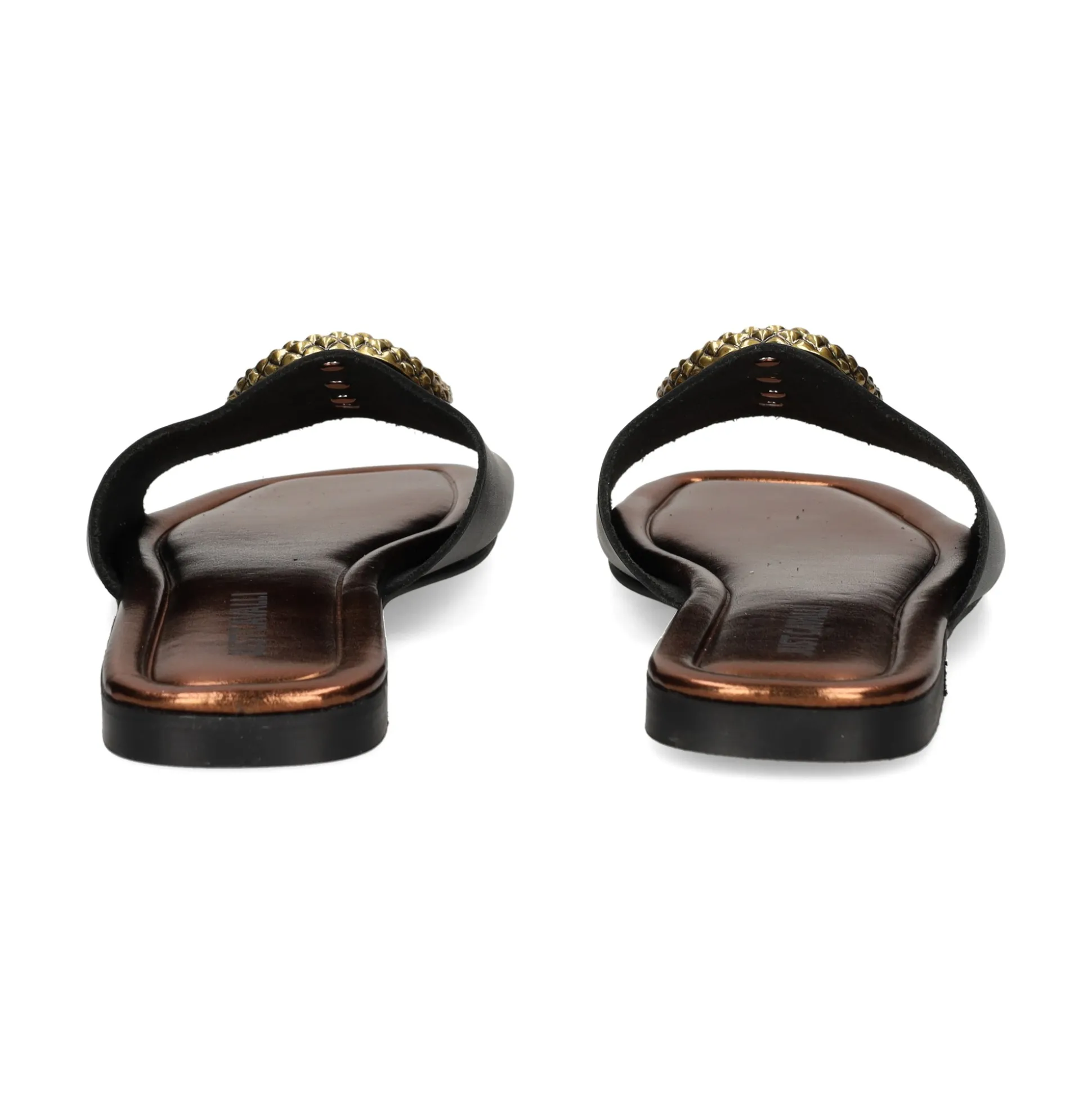 JUST CAVALLI Sandalias planas de Mujer 78RA3S92 899 BLACK