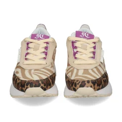 JUST CAVALLI Zapatillas de Mujer 76RA3SD5 QW5 BUTTER/MULT
