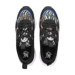 JUST CAVALLI Zapatillas de Hombre 76QA3SH8 LS1 BLACK/MULTI
