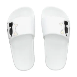 KARL LAGERFELD KIDS Sandalias, chanclas y albarcas de niña Z30544 10P BLANCO