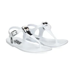 KARL LAGERFELD KIDS Sandalias, chanclas y albarcas de niña Z19098 10B BLANCO