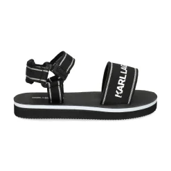 KARL LAGERFELD KIDS Sandalias, chanclas y albarcas de niña Z30374 09B NEGRO