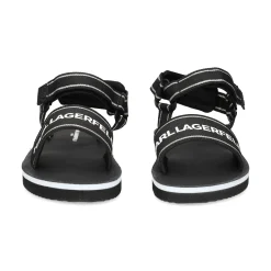 KARL LAGERFELD KIDS Sandalias, chanclas y albarcas de niña Z30374 09B NEGRO