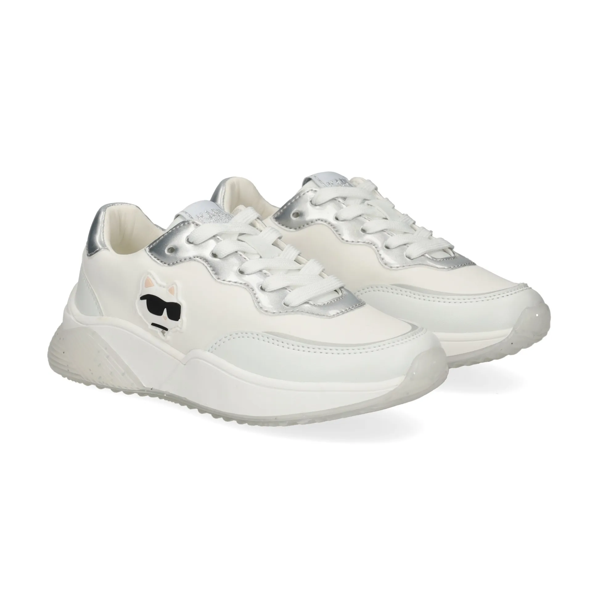 KARL LAGERFELD KIDS Zapatillas de niñas Z30373 10P BLANCO