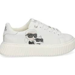 KARL LAGERFELD KIDS Zapatillas de niñas Z30371 10P BLANCO