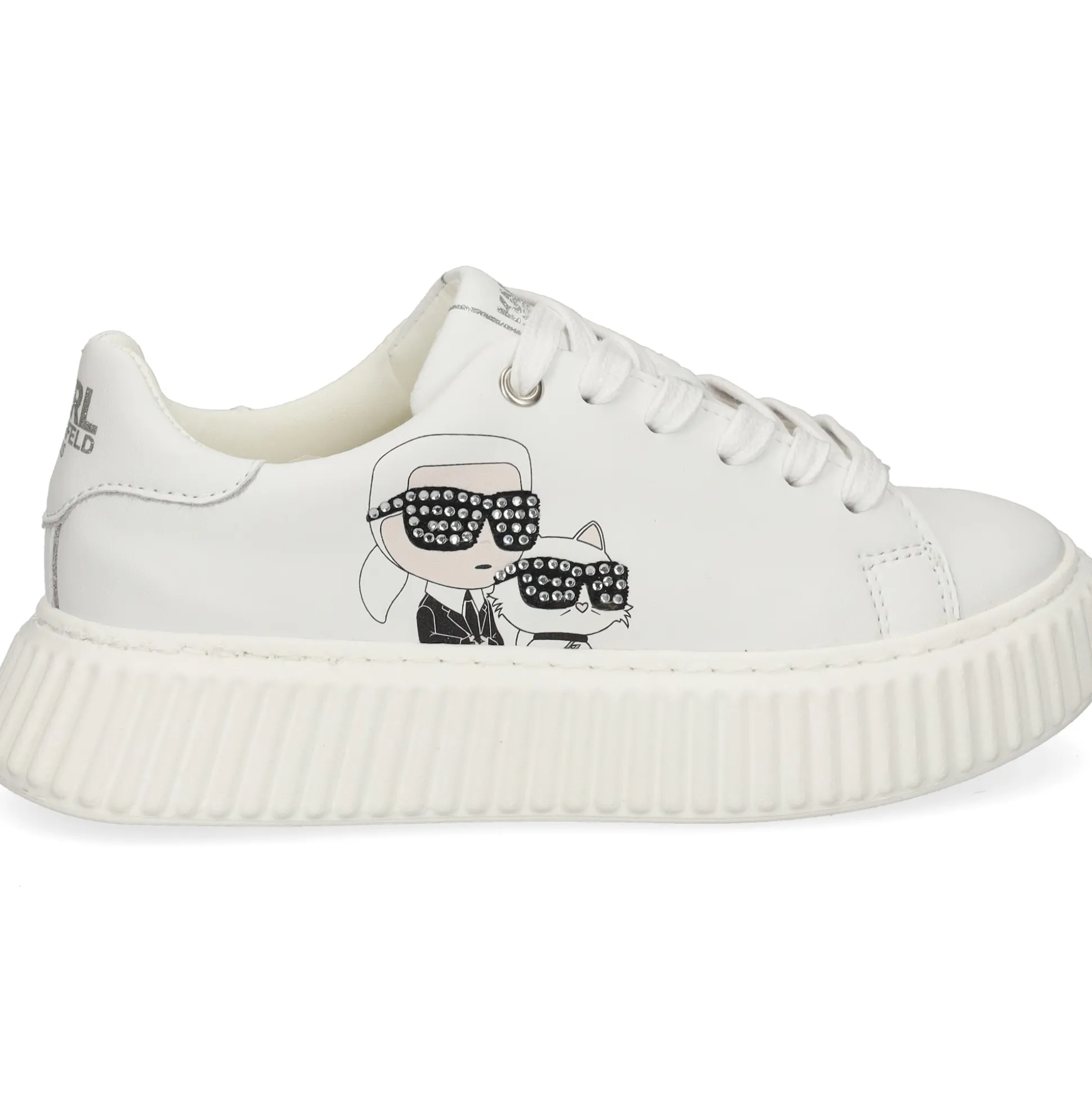 KARL LAGERFELD KIDS Zapatillas de niñas Z30371 10P BLANCO