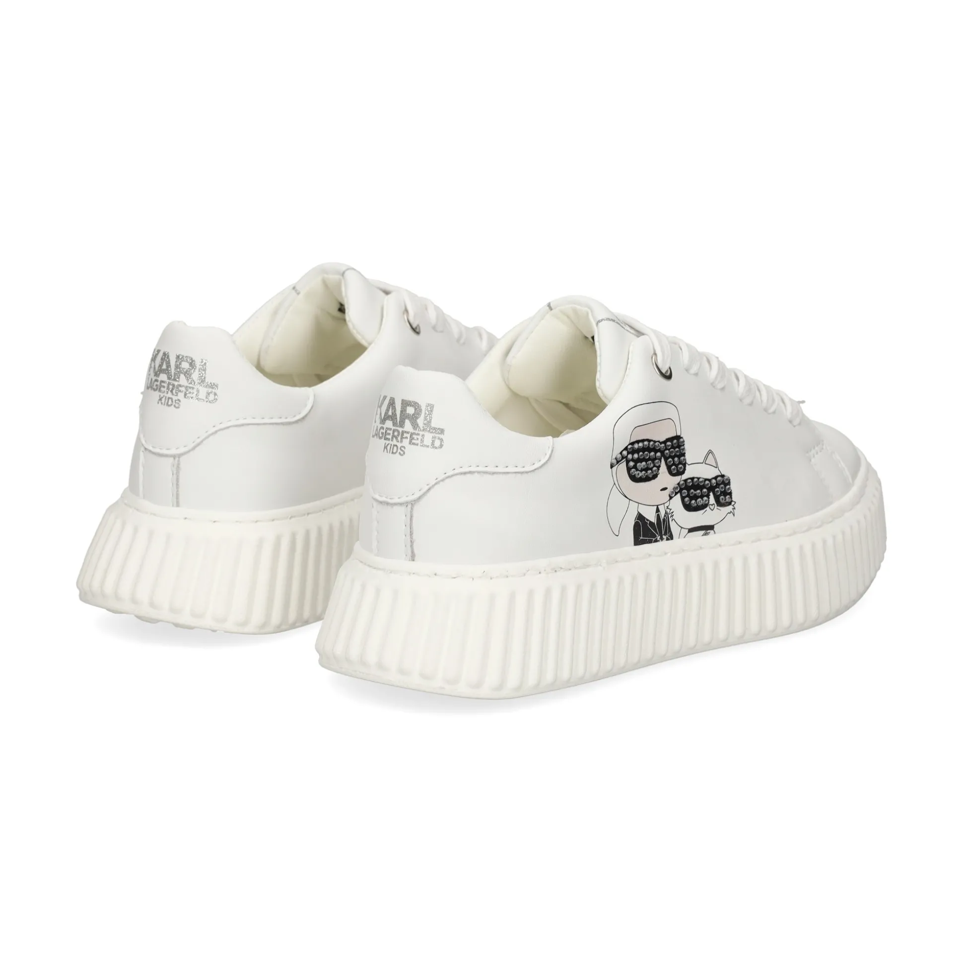 KARL LAGERFELD KIDS Zapatillas de niñas Z30371 10P BLANCO