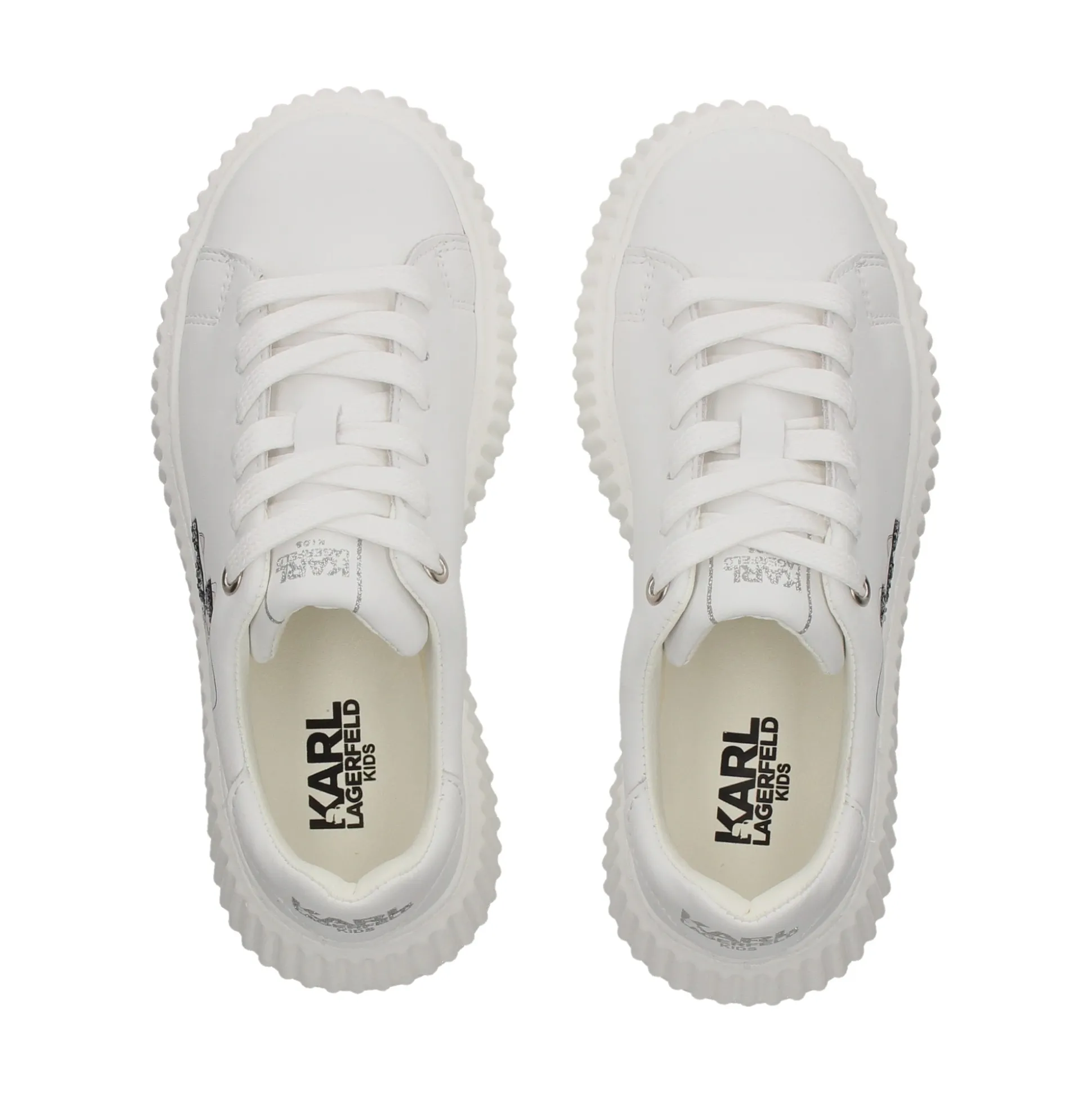 KARL LAGERFELD KIDS Zapatillas de niñas Z30371 10P BLANCO