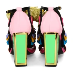 KAT MACONIE Sandalias con tacón de Mujer AYA MULTI BRIGHTS