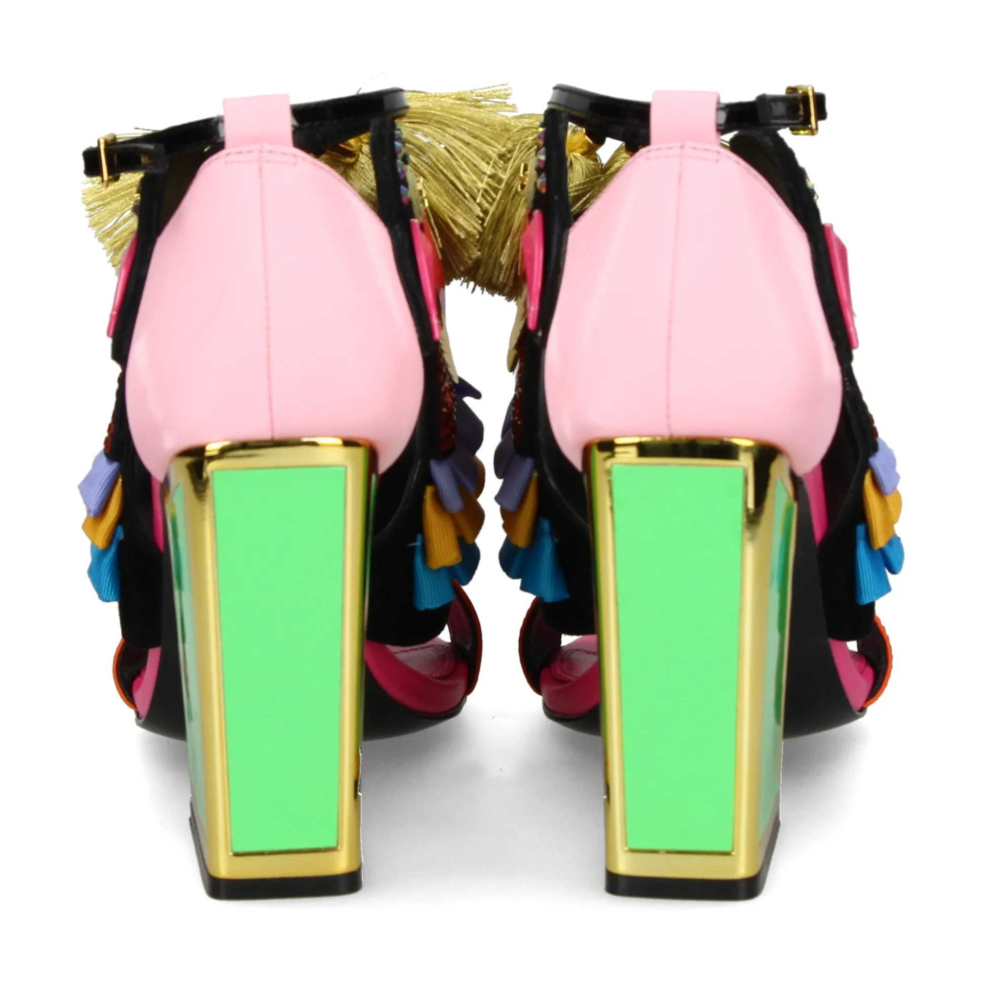 KAT MACONIE Sandalias con tacón de Mujer AYA MULTI BRIGHTS