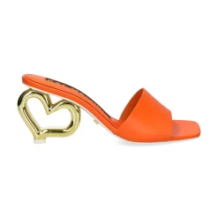 KAT MACONIE Sandalias con tacón de Mujer CHICHI-SORANGE NARANJA