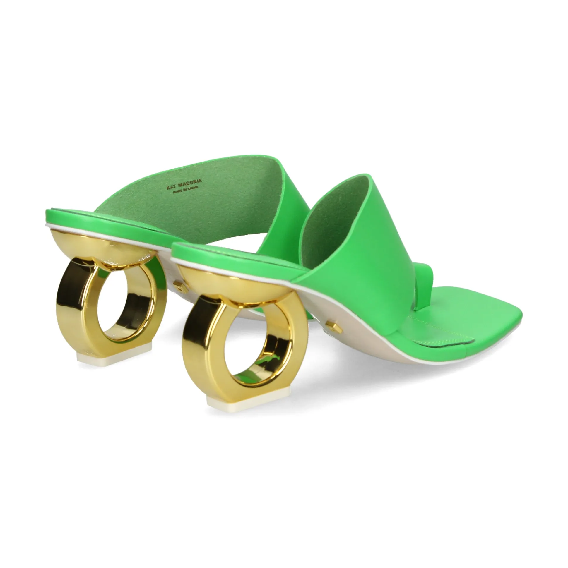 KAT MACONIE Sandalias con tacón de Mujer SIGRID ABSINTHE