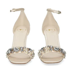 KATE SPADE Sandalias con tacón de Mujer KK307 250 CREAM