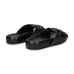 KENNEL & SCHMENGER Sandalias planas de Mujer 51-96240 210 BLACK/SILVE