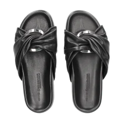 KENNEL & SCHMENGER Sandalias planas de Mujer 51-96240 210 BLACK/SILVE
