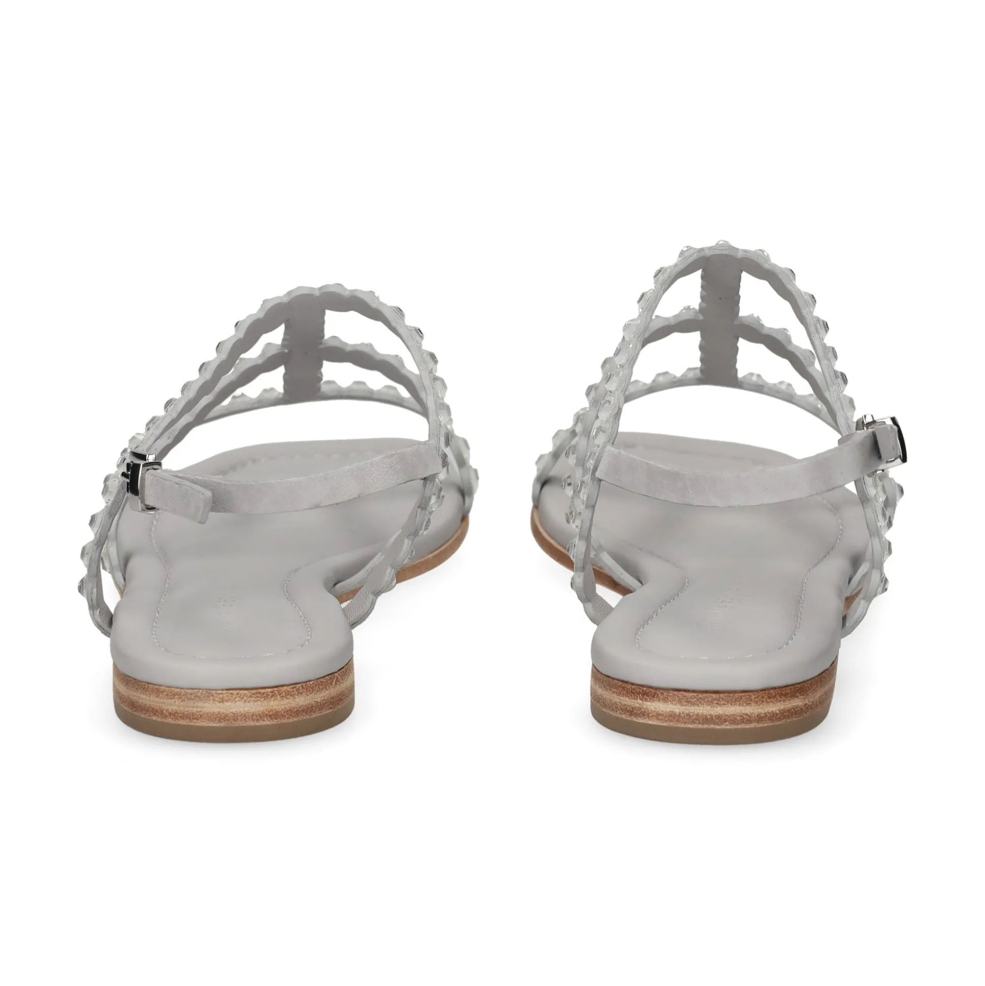 KENNEL & SCHMENGER Sandalias planas de Mujer 31-93540 308 CEMENT