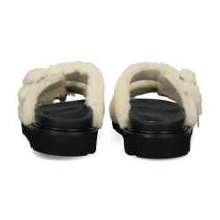 KENZO Sandalias planas de Mujer FE62MU041L63 03 ECRU