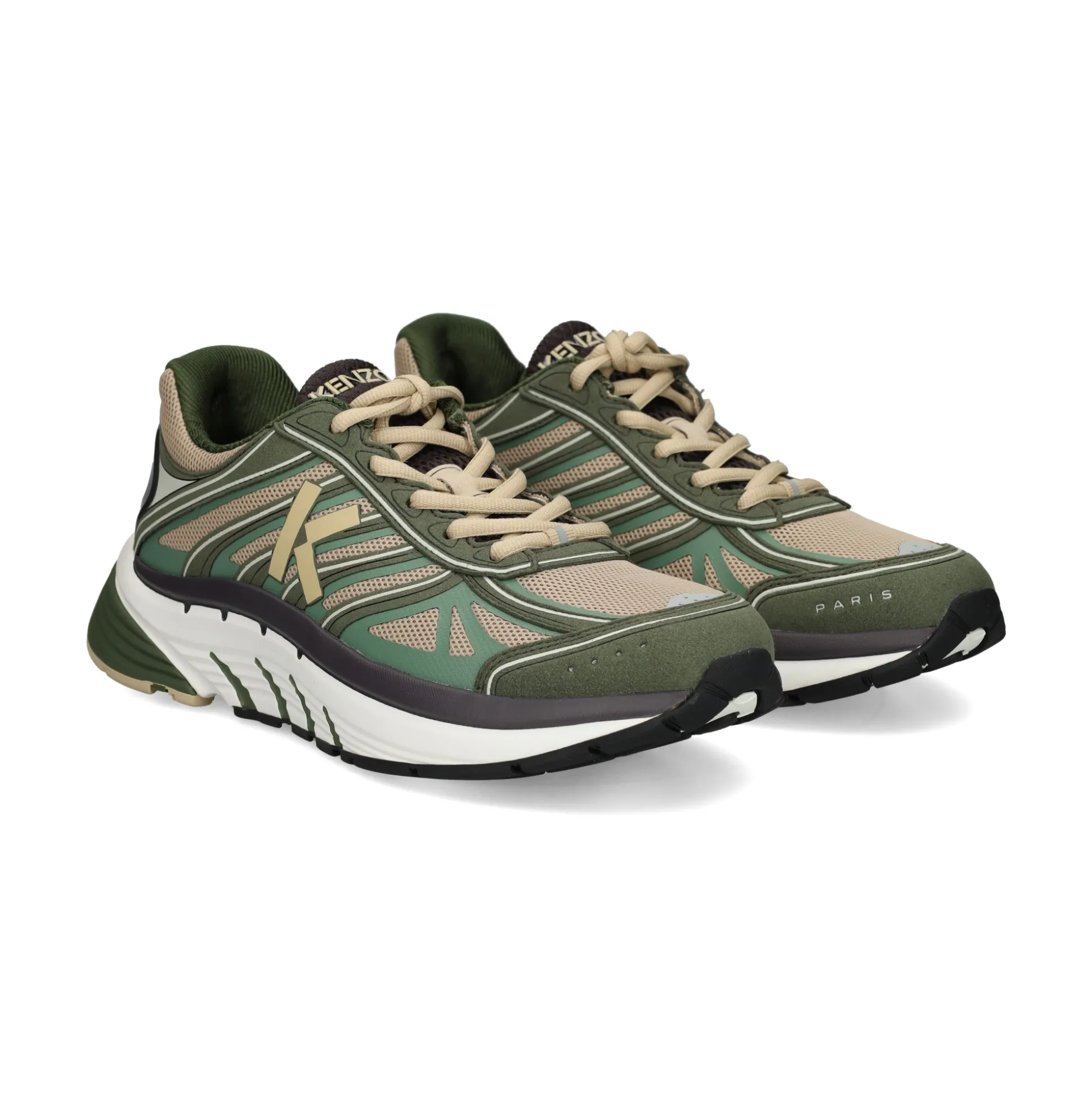 KENZO Zapatillas de Hombre FE65SN070F92 51 DARK KHAKI