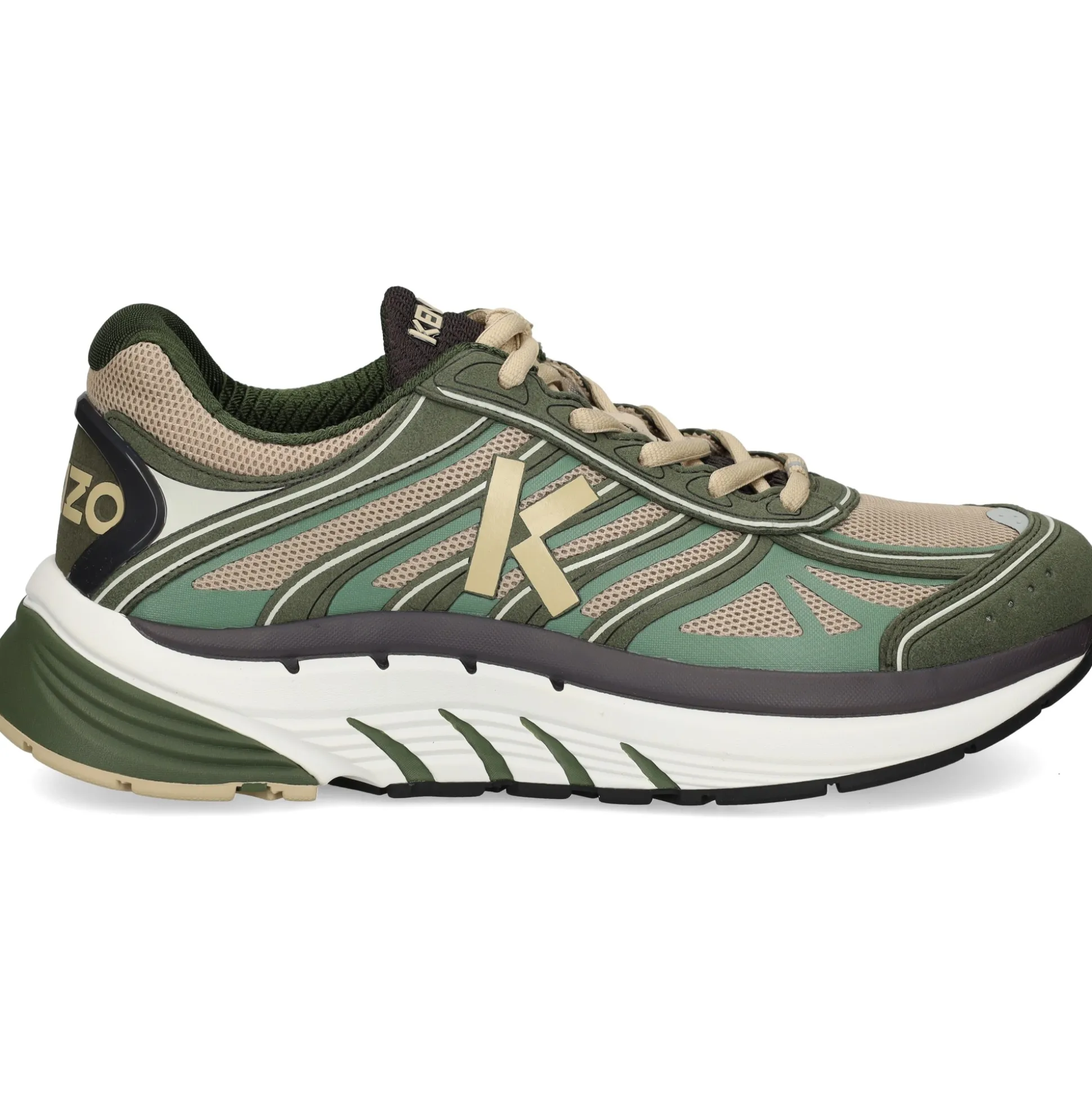 KENZO Zapatillas de Hombre FE65SN070F92 51 DARK KHAKI