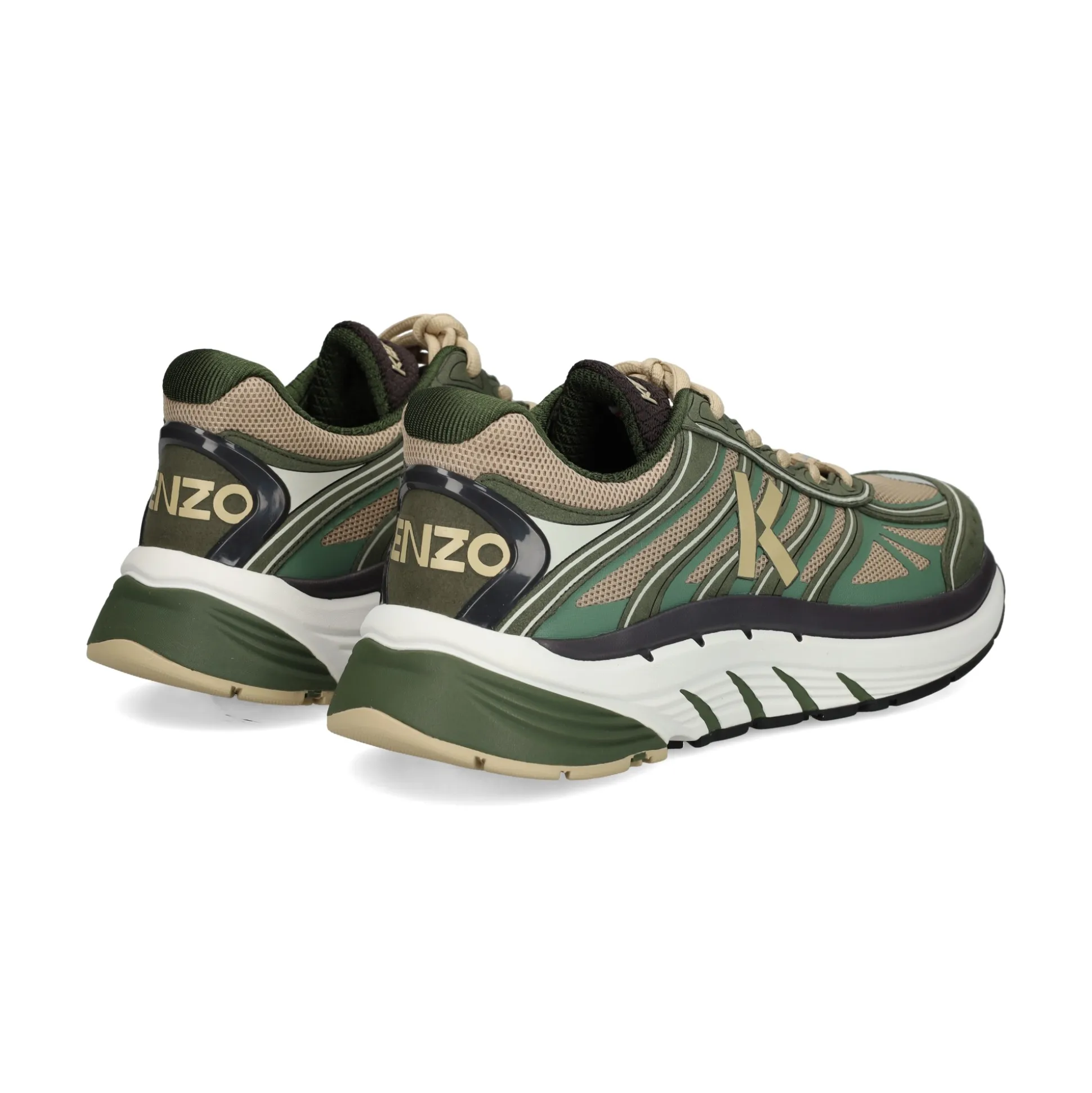 KENZO Zapatillas de Hombre FE65SN070F92 51 DARK KHAKI