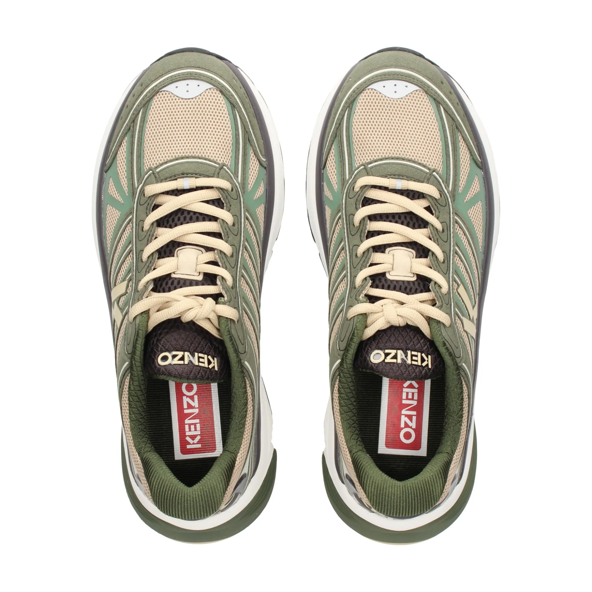 KENZO Zapatillas de Hombre FE65SN070F92 51 DARK KHAKI