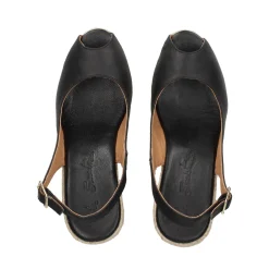 LA SANTA Zapatos cuña 23YU168 NEGRO