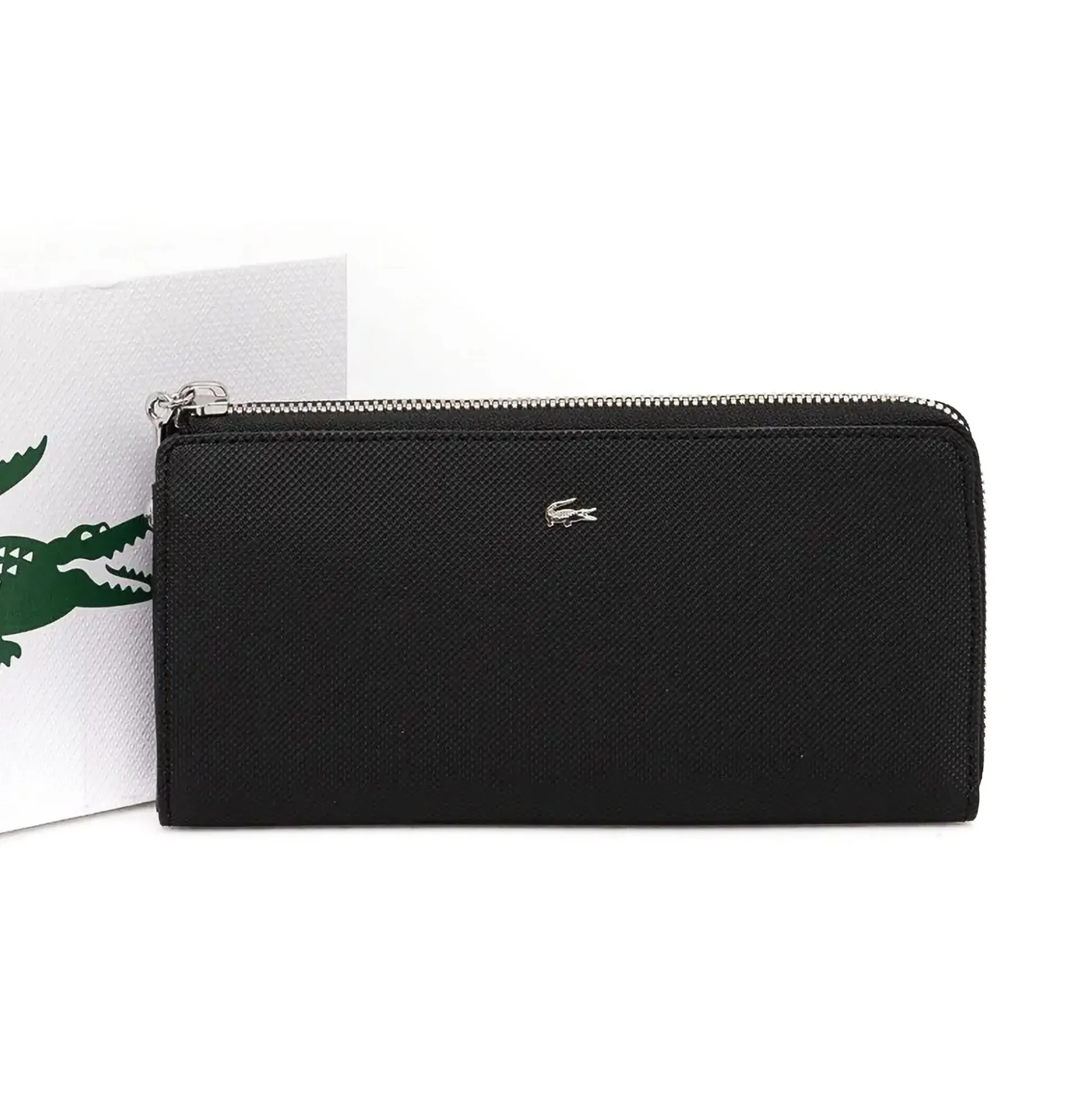 LACOSTE Billeteras NF4765DZ 000 NEGRO
